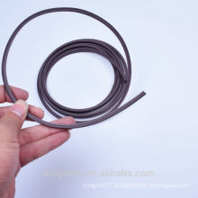 customized extruded flexible rubber magnet strip for screen window